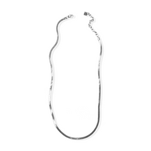 jj+rr Landry Serpentine Necklace Silver 3N11S