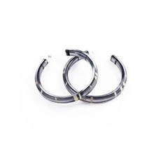 dconstruct Large Ecoresin Hoops Bear Grass Black BGB-EBH