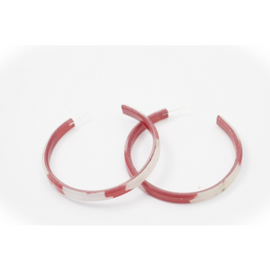 dconstruct Large Ecoresin Hoops Fleur Marsala FM-EBH