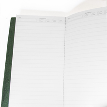 Uppdoo Journey Large Leather Bound Traveler's Notebook Hunter Green