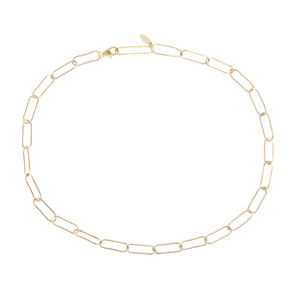 Kris Nations Large Link Chain Necklace Gold N863-G