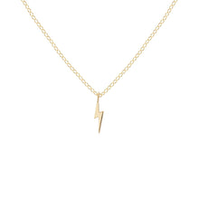 Kris Nations Lightning Bolt Necklace Gold N-BOLT-G