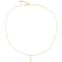 Kris Nations Lightning Bolt Necklace Gold N-BOLT-G