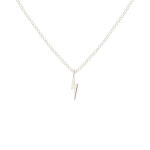 Gold lightning bolt necklace on sale