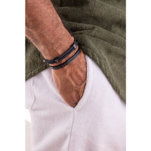 Pig & Hen Little Lewis DBL Black Bracelet P33-SS21-290000