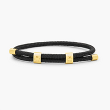 Pig & Hen Little Lewis DBL Black Gold Bracelet P33-390000