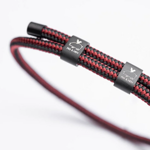 Pig & Hen Little Lewis DBL Brick Red Black Bracelet P33-294900