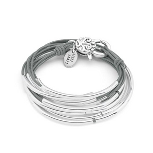 Lizzy James Lizzy Classic Silver Silver Wrap Bracelet