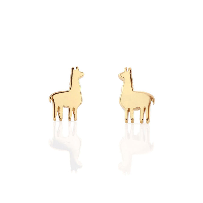 Kris Nations Llama Studs Gold E582-G