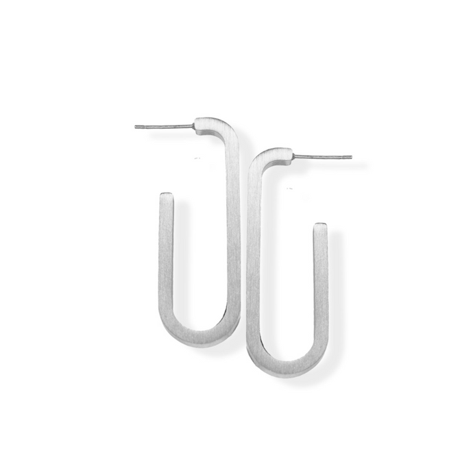 jj+rr London Earrings Silver 9E26S
