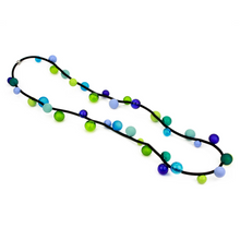 Alicia Niles Long Bolla Necklace Blue & Green BO058BLGR