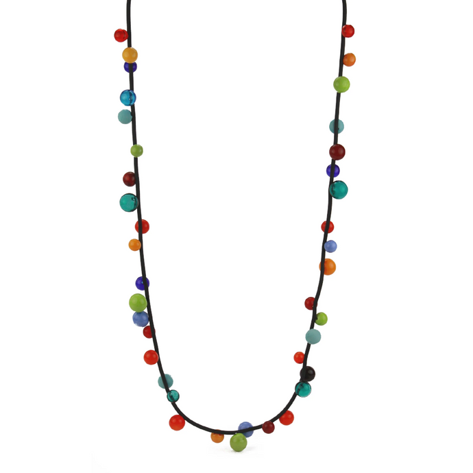 Alicia Niles Long Bolla Necklace Multicolour BO058MC