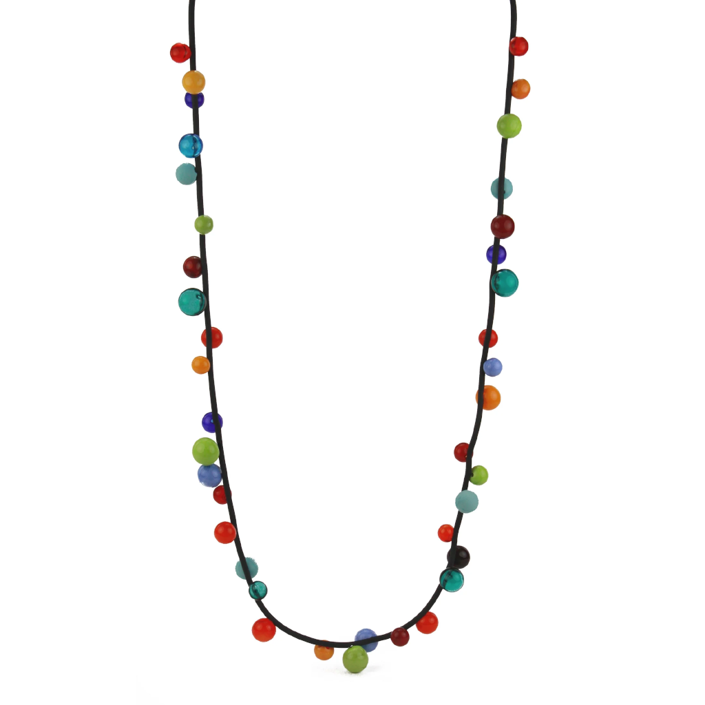 Alicia Niles Long Bolla Necklace Multicolour BO058MC