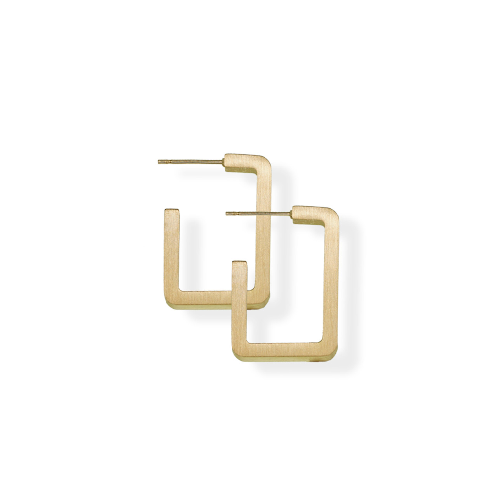 jj+rr Lucia Earrings Gold 9E27G