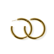 jj+rr Luxe Bold Hoops Gold 9E21G