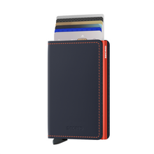 Secrid Matte Night Blue & Orange Slimwallet SM-NIGHT BLUE & ORANGE