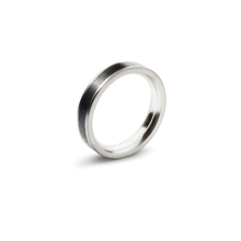 Konzuk Medium Concrete Ring Black KMr158blk