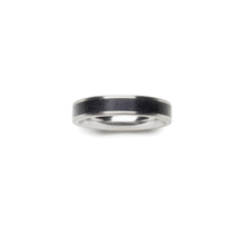 Konzuk Medium Concrete Ring Black KMr158blk