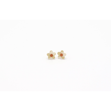 dconstruct Medium Daisy Studs Beige BCH-EDMS