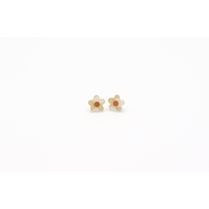dconstruct Medium Daisy Studs Beige BCH-EDMS