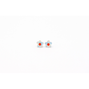 dconstruct Medium Daisy Studs Blue BLCH-EDMS