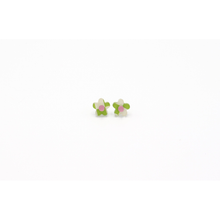 dconstruct Medium Daisy Studs Green GCH-EDMS