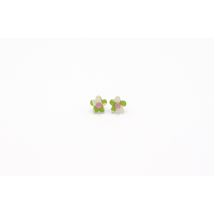 dconstruct Medium Daisy Studs Green GCH-EDMS