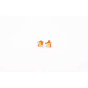 dconstruct Medium Daisy Studs Orange OCH-EDMS