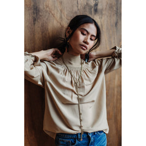 Michelle Ross Mele Brass Necklace MN02