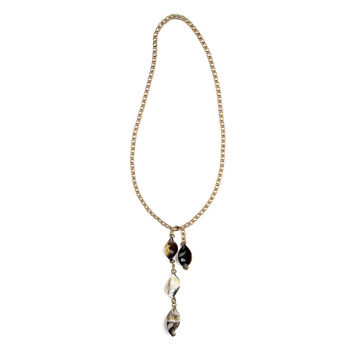 Michelle Ross Mele Horn Necklace MN03