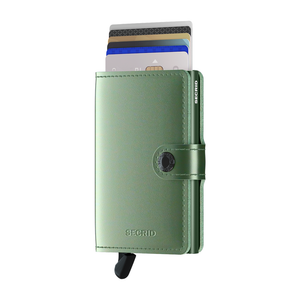 Secrid Metallic Green Miniwallet MME-GREEN