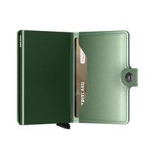 Secrid Metallic Green Miniwallet MME-GREEN