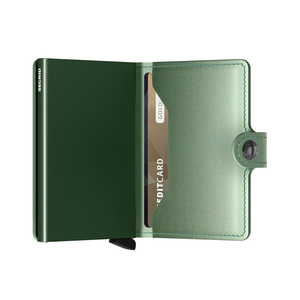 Secrid Metallic Green Miniwallet MME-GREEN