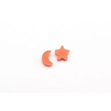 dconstruct Moon and Star Studs Peach PEA-CHM-ES-MOONSTAR