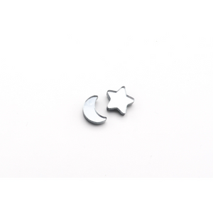 dconstruct Moon and Star Studs Silver RFS-CHM-ES-MOONSTAR