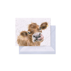 Wrendale Moooo Card GE088