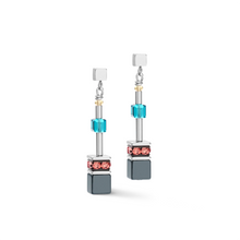 Coeur de Lion Multicolour Rainbow GeoCUBE Earrings 5012-21-1520