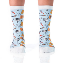 Yo Sox Musician Women's Crew Socks 412457