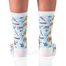 Yo Sox Musician Women's Crew Socks 412457
