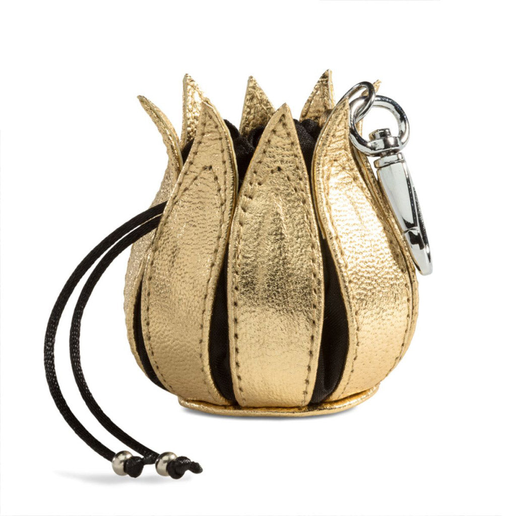 byline My Little Tulip Coin Purse Gold Black 091711