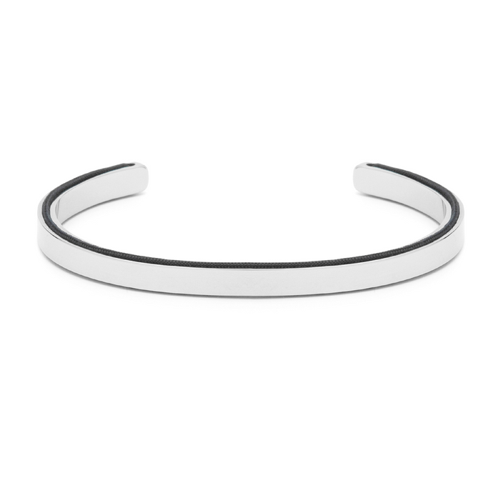 Pig & Hen Navarch 6SR Navy Silver Cuff N5-163000