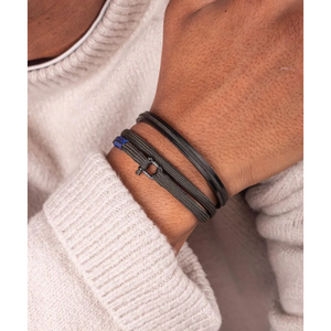 Pig & Hen Navarch Army Black 6mm Cuff N6-NOS-253000
