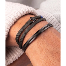 Pig & Hen Navarch Army Black 6mm Cuff N6-NOS-253000