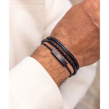 Pig & Hen Navarch Black 4mm Cuff N4-NOS-290000