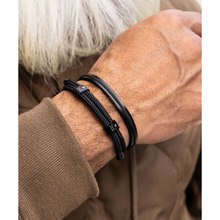 Pig & Hen Navarch Black 6mm Cuff N6-NOS-290000
