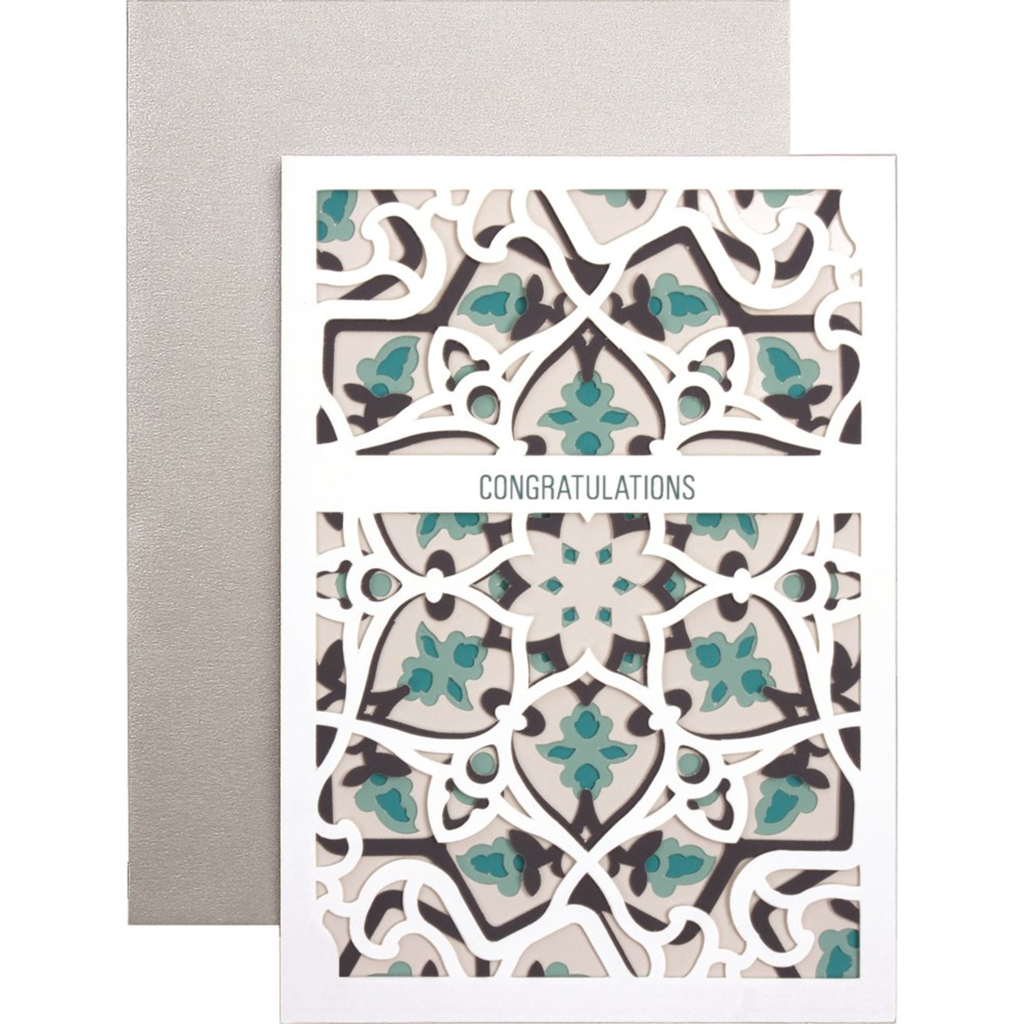 Layers Greetings Congratulations Greeting Card FP019