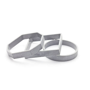 dconstruct Octagon Cement Outline Bangle CEM-BOOD