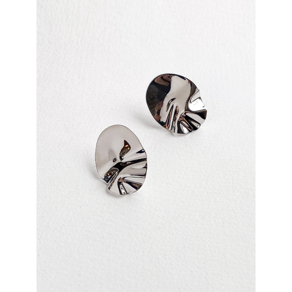 Michelle Ross Odette Silver Earrings CB02