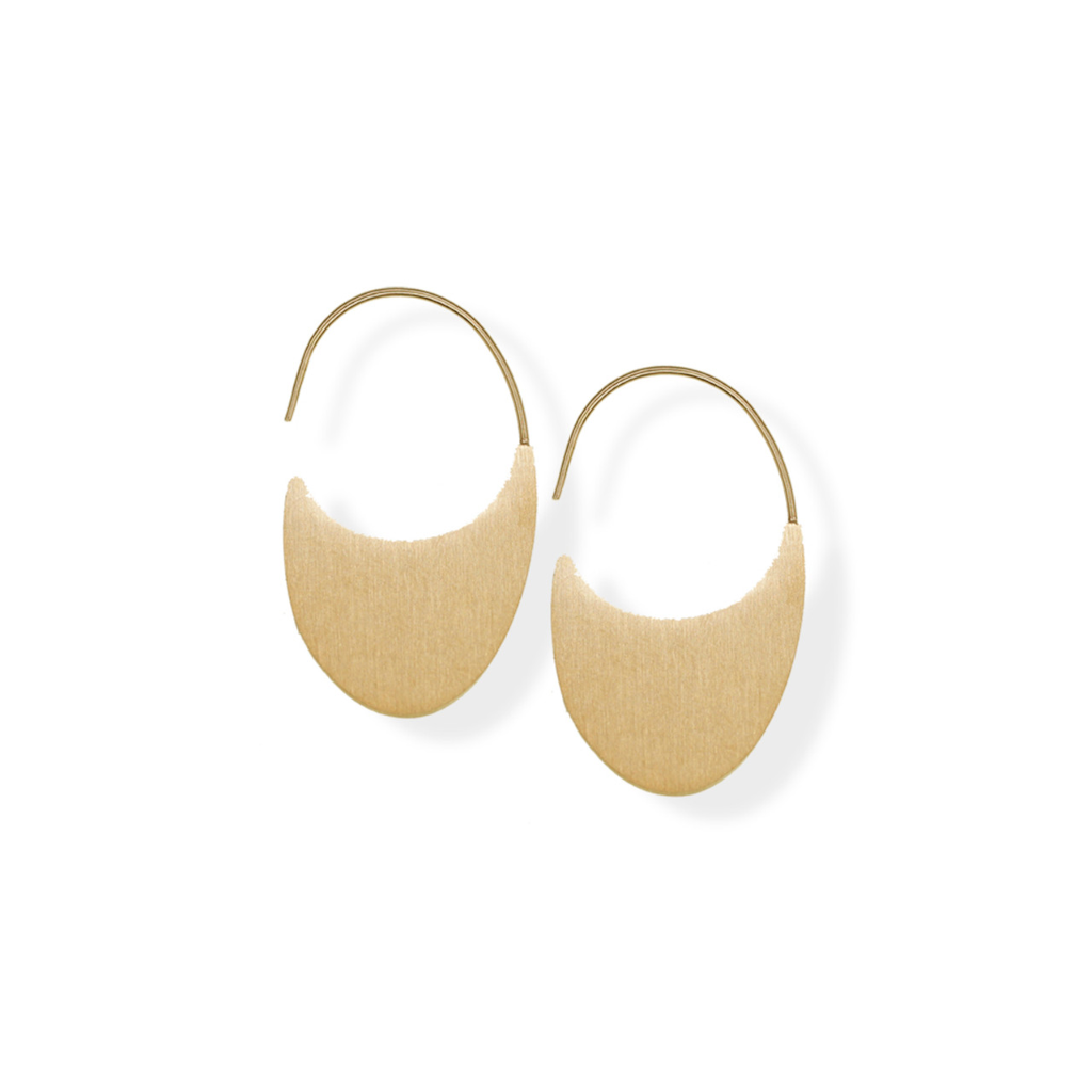 jj+rr Olivia Earrings Gold 9E30G