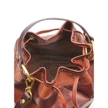 Uppdoo Origami Bucket Bag Chestnut